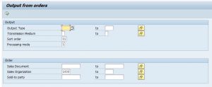 Selektionsbild des Reports SD70AV1A